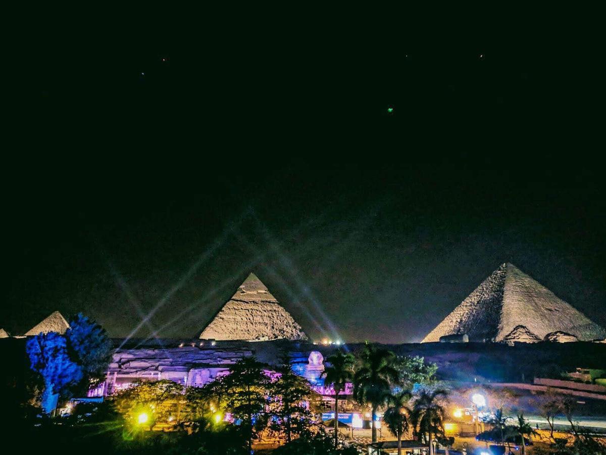 Panorama Pyramids Inn Giza Exteriör bild